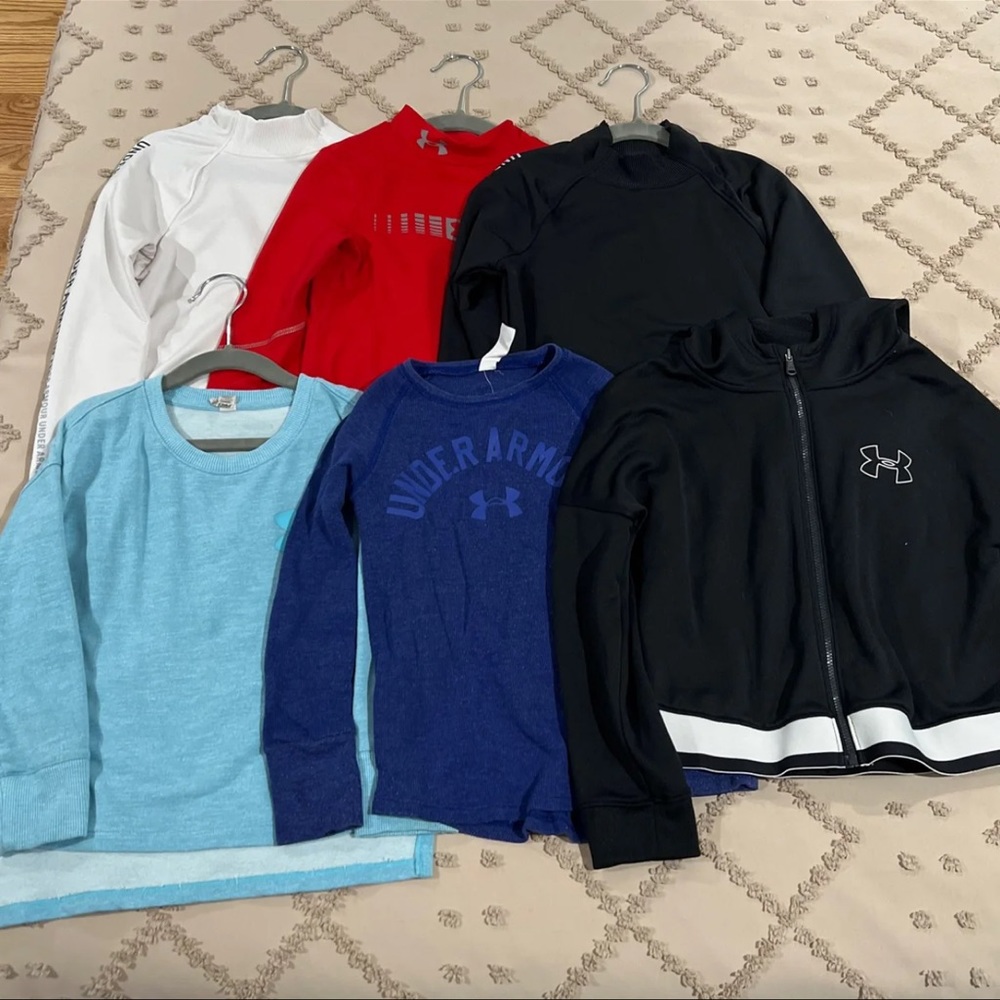Girls under Armour cold gear bundle